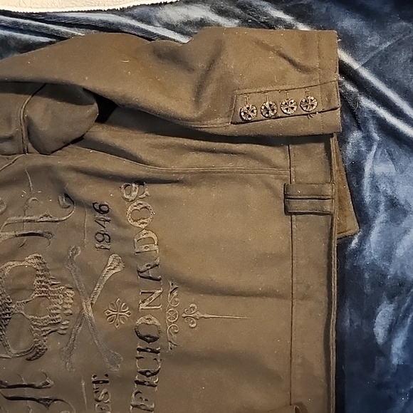 Affliction Men's 2XL Skull Peacoat - Picture 3 of 16